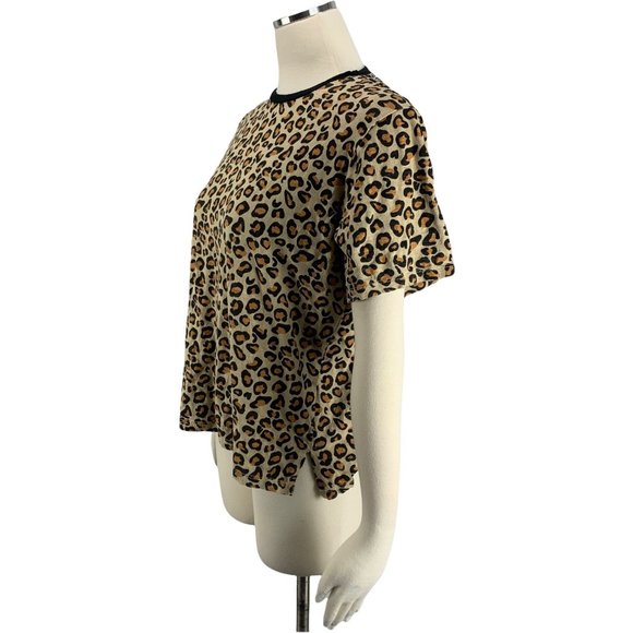 Mud Pie Small Cheetah Top Animal Print Boutique - Picture 2 of 7